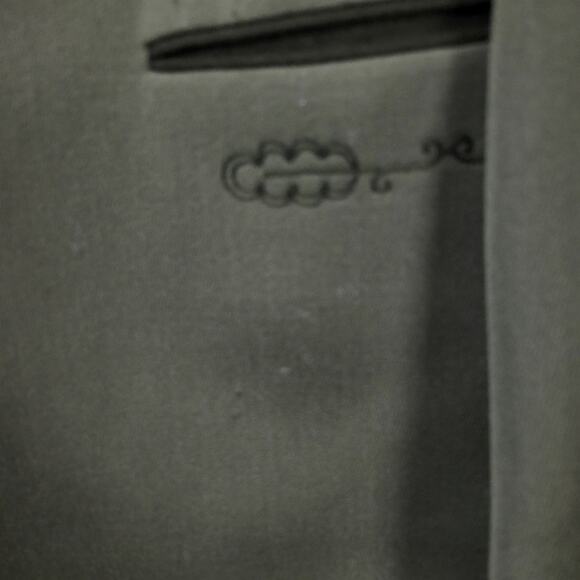 Vtg Kastell 100% Wool Green LS Button Up Trachten Jacket Men's 42 - Picture 8 of 16